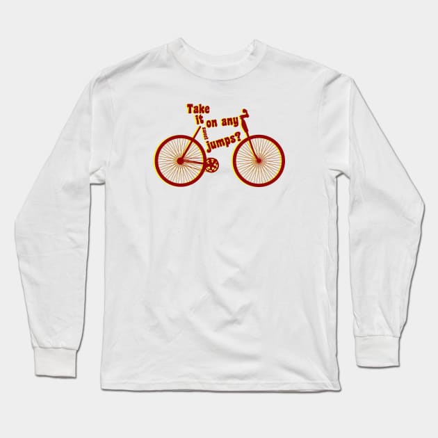 Pedro's Bike Long Sleeve T-Shirt by rmantoni33